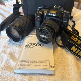Nikon D7500 デジタル一眼レフカメラ ダブルレンズ