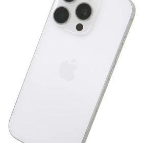 【Apple】アップル『iPhone16Pro / 6.3inch / 128GB / SIMフリー / ホワイトチタニウム』MYMW3J/A 2024年9月発売 スマートフォン 1週間保証【中古】