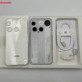 【中古】Nothing Phone (3) 12GB/256GB ホワイト A024 SIMフリー 新品同様