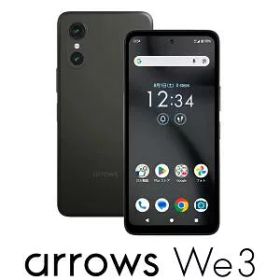 新品 arrows We3 F-52G 4G+64G Docomo [ブラック]【送料無料】4942857251739