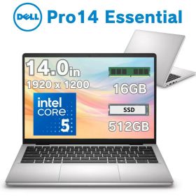 Dell 14型 ノートパソコン Dell Pro 14 essential CPU intel Core 5 120U メモリ 16GB SSD 512GB Windows 11 Pro 頑丈 持ち運び デル ノートPC 新品 NBLA152-012N1 【法人限定/時間指定/代引不可】