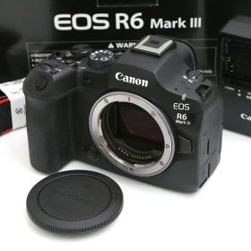 【中古】【美品】キヤノン EOS R6 Mark III ボディ CA01-B6782-3X3 CANON キヤノン RFマウント ミラーレス フルサイズ 手ブレ補正 4K対応