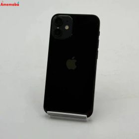 【中古】iPhone12 mini 64GB ブラック MGA03J/A SoftBank版SIMフリー