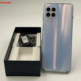【中古】Moto g100 128GB イリディセントスカイ XT2125-4 SIMフリー 美品