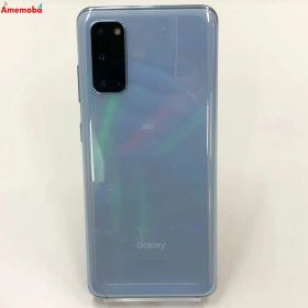 【中古】Galaxy S20 5G 128GB クラウド ブルー SC-51A AU版SIMフリー 美品