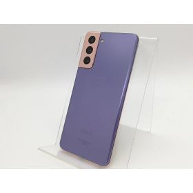 【中古】SAMSUNG docomo 【SIMロック解除済み】 Galaxy S21 5G ファントムバイオレット 8GB 256GB SC-51B【大宮東口】保証期間1ヶ月【ランクC】