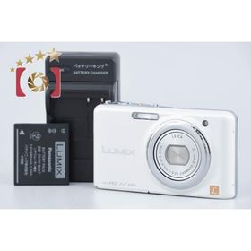 【中古】Panasonic パナソニック LUMIX DMC-FX77 リリーホワイト コンパクトデジタルカメラ