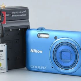 【中古】Nikon ニコン COOLPIX S3600 コバルトブルー コンパクトデジタルカメラ