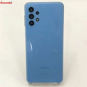 【中古】Galaxy A32 5G 64GB オーサムブルー SCG08 AU版SIMフリー 訳あり品