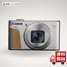 Canon コンパクトデジタルカメラ PowerShot SX740 HS シルバー 光学40倍ズーム/4K動画/Wi-Fi対応 PSSX740HSSL