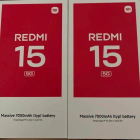 Xiaomi Redmi 15 5G 2台セット ミッドナイトブラック