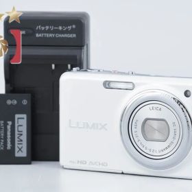 【中古】Panasonic パナソニック LUMIX DMC-FX77 リリーホワイト コンパクトデジタルカメラ