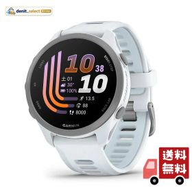 GARMIN(ガーミン)スマートウォッチ Forerunner 170 Whitestone/Cloud Blue スマートウォッチモード 約 10 日間 高精度GPS ランニングウォッチ iOS/Android AMOLEDディスプレイ1.2インチ マ