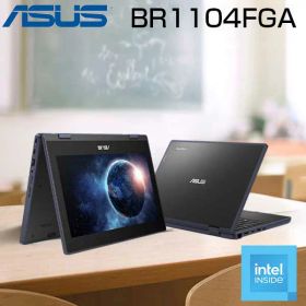 ASUS 2in1 ノートパソコン BR1104F 11.6インチ HD タッチパネル CPU intel N100 メモリ 8GB UF 128GB 128GB Windows11 Pro Education 有線 無線LAN WEBカメラ タッチペン 付属 ノートPC パソコン エイスース BR1104FGA-NS0010XA【時間指定/代引不可】