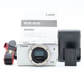 Canon EOS M100 ボディ ホワイト 美品