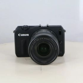 【中古】(キヤノン) Canon EOS Mブラック+EF-M18-55/3.5-5.6 IS STM