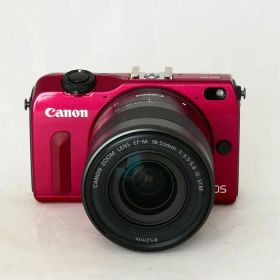 【中古】(キヤノン) Canon EOS M2/EF-M18-55 IS STM キツト レツド