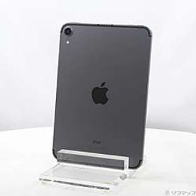 iPad mini 第6世代 256GB スペースグレイ MK8F3J／A SIMフリー ［8.3インチ液晶／A15-Bionic］