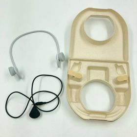 nwm GO イヤホン MBN002WA グレイシャーホワイト NTT ソノリティ ワイヤレスネックバンド オープンイヤー Bluetoothイヤホン ケース付
