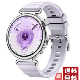 HUAWEI WATCH GT 6 41mm スマートウォッチ 最長14日間バッテリー 情緒/健康モニタリング 100種類以上スポーツモード GPS搭載 登山/ゴルフ/サイクリング iOS Android対応 パープル