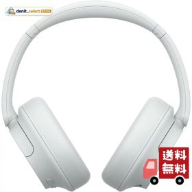 ソニー(SONY) ワイヤレスノイズキャンセリングヘッドホン WH-CH720N: ノイズキャンセリング搭載/Bluetooth対応/軽量設計 約192g/高性能マイク搭載/外音取り込み搭載/360Reality Audio対応/ホワイト WH-CH72