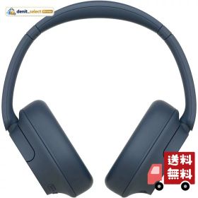 ソニー(SONY) ワイヤレスノイズキャンセリングヘッドホン WH-CH720N: ノイズキャンセリング搭載/Bluetooth対応/軽量設計 約192g/高性能マイク搭載/外音取り込み搭載/360Reality Audio対応/ブルー WH-CH720