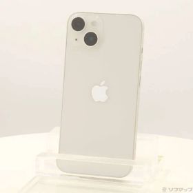 ソフマップ 〔中古品〕 iPhone14 128GB スターライト MPUQ3J／A SIMフリー【262】