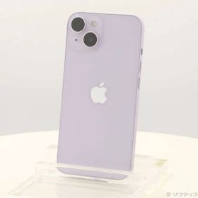 ソフマップ 〔中古品〕 iPhone14 128GB パープル MPUY3J／A SIMフリー【344】