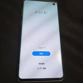 Galaxy S10 SC-03L 128GB docomo ケース付き画面割れ