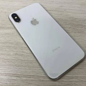MQAY2J/A iPhone X 64GB シルバｰ ※画面割れあり