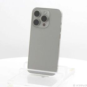 ソフマップ 〔中古品〕 iPhone15 Pro 128GB ナチュラルチタニウム MTU93J／A SIMフリー【269】