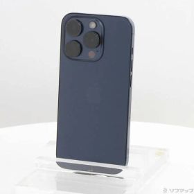 ソフマップ 〔中古品〕 iPhone15 Pro 256GB ブルーチタニウム MTUG3J／A SIMフリー【371】