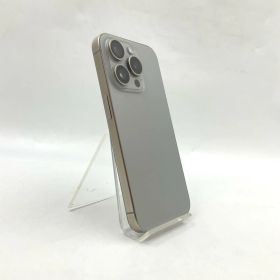 【最速発送】 iPhone 15 Pro 256GB ナチュラルチタニウム SIMフリー 白ロム【難有】 100%