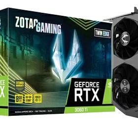 【中古】 ZOTAC GAMING GeForce RTX 3060 Ti GDDR6X グラフィックスカード Twin Edge ZT-A30620E-10P VD8336
