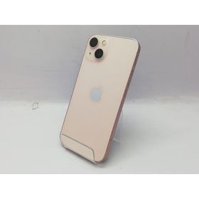 【中古】Apple 楽天モバイル 【SIMフリー】 iPhone 13 256GB ピンク MLNK3J/A【立川フロム中武】保証期間１ヶ月【ランクC】