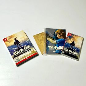 ゼルダの伝説 ブレス オブ ザ ワイルド Switch 冒険ガイドブック マップ付【中古】M8031SHA【匿名配送】