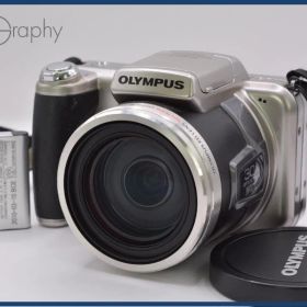 【動作保証】 オリンパス Olympus SP-800UZ 30x バッテリー、ストラップ、前キャップ付 同梱無料 #ak523