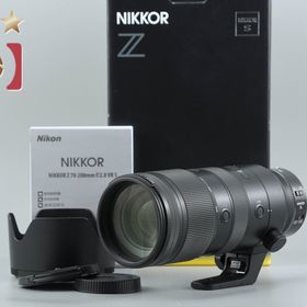 【中古】Nikon ニコン NIKKOR-Z 70-200mm f/2.8 VR S 元箱付き