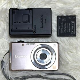 【動作OK】Panasonic LUMIX DMC-FH5 ピンクゴールド 希少