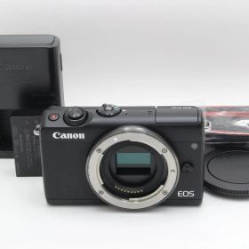 B+ (並品) Canon キヤノン EOS M100 ボディ ブラック 初期不良返品無料 8-69