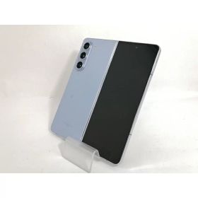【中古】SAMSUNG au 【SIMフリー】 Galaxy Z Fold5 アイシーブルー 12GB 256GB SCG22【宇田川】保証期間1ヶ月【ランクB】