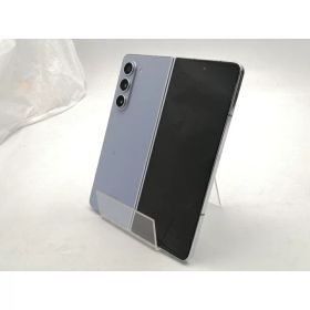 【中古】SAMSUNG au 【SIMフリー】 Galaxy Z Fold5 アイシーブルー 12GB 256GB SCG22【ECセンター】保証期間1ヶ月【ランクB】