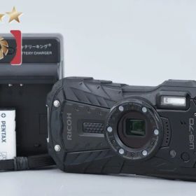 【中古】RICOH リコー PENTAX ペンタックス WG-70 ブラック 防水アクションカメラ