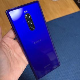 SONY Xperia1✩SO-03L パープル docomo スマホ本体