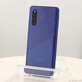 〔中古品〕 GALAXY A41 64GB ブルー SCV48 auロック解除SIMフリー ［6.1インチ有機EL／MediaTek MT6768／RAM:4GB／ナノSIM］〔中古品〕 GALAXY A41 64GB ブルー SCV48 auロック解除SIMフリー ［6.1インチ有機EL／MediaTek MT6768／RAM:4GB／ナノSIM］