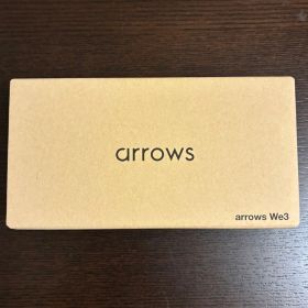 【新品未使用】arrows We3 F-52G ホワイト 本体