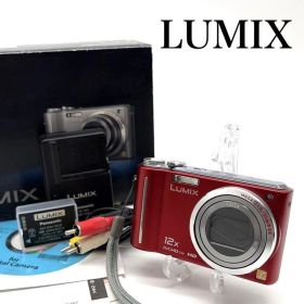 Panasonic LUMIX DMC-TZ7 レッド デジカメ 光学12倍