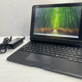 【中古品】富士通 ARROWS Tab Q509/VE Windows11 FARQ22014 タッチパネル 軽量スリムキーボード バッテリー最大容量98% ○YR-20171○
