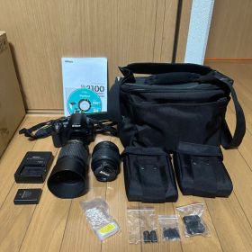 (おまけ・付属品多数⭐️) nikon D3100 ダブルズームキット 一眼レフ
