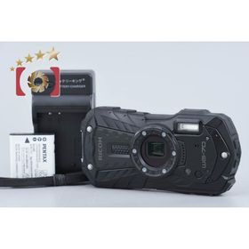 【中古】RICOH リコー PENTAX ペンタックス WG-70 ブラック 防水アクションカメラ